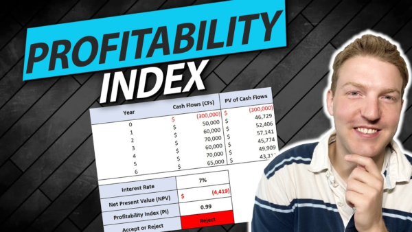 Profitability Index Calculator Excel