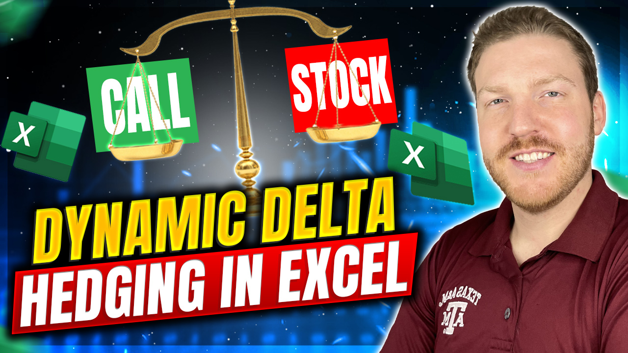 Dynamic Delta Hedge Excel Calculator
