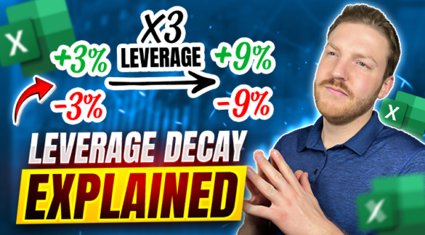 Leveraged ETF Leverage Decay Simulator