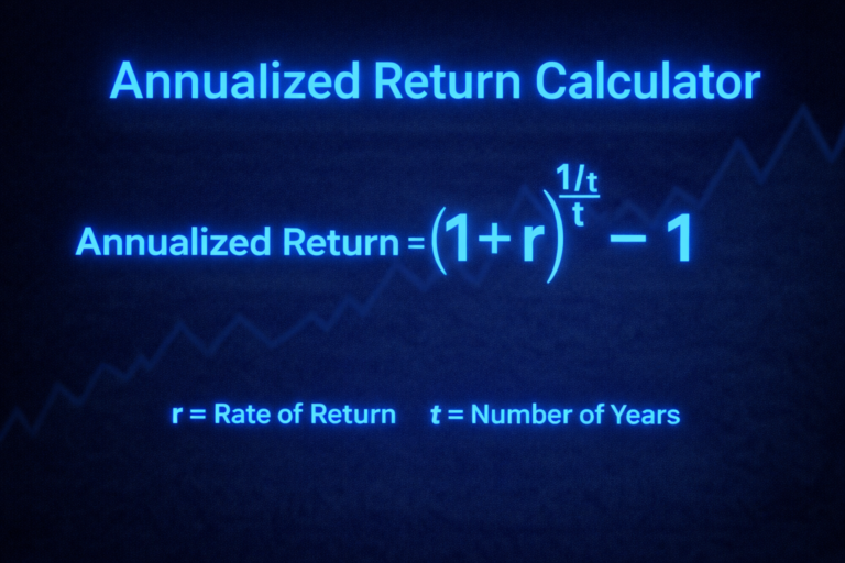 Annualized Return Calculator