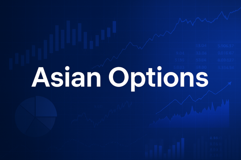 Professional finance illustration representing Asian Options: Average Price and Average Strike Options Explained