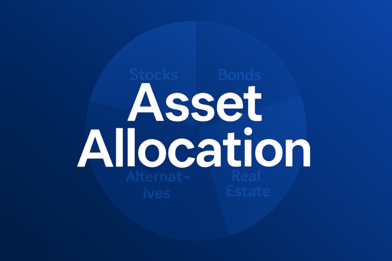 Professional finance illustration representing Asset Allocation: Strategies for Every Investor