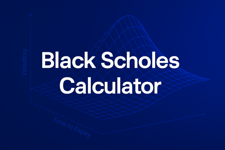 Professional finance illustration representing Black Scholes Calculator