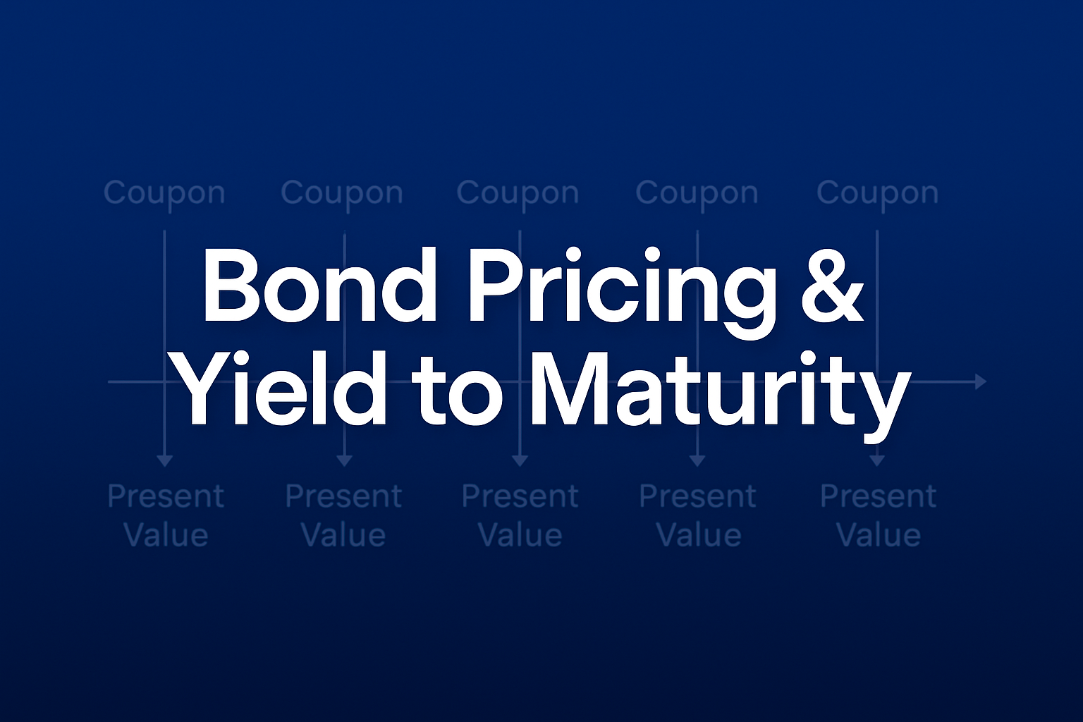 Bond Pricing Yield To Maturity Formula Calculation And Examples 