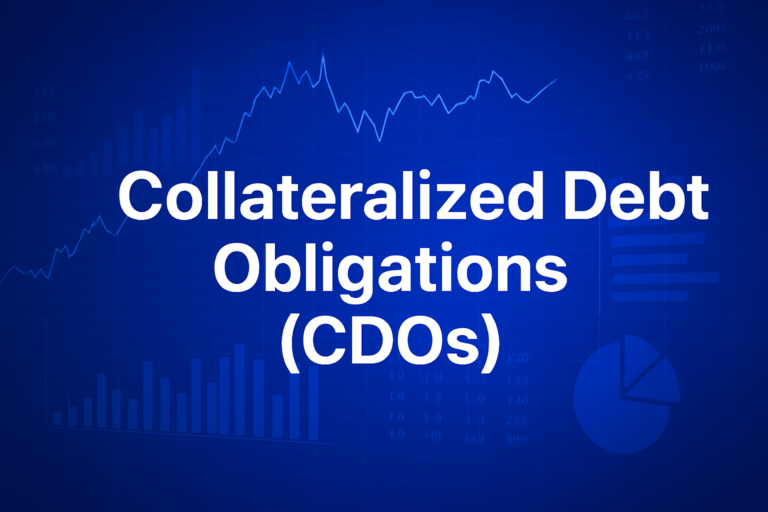 Professional finance illustration representing Collateralized Debt Obligations (CDOs): Structure, Tranches, and How They Work