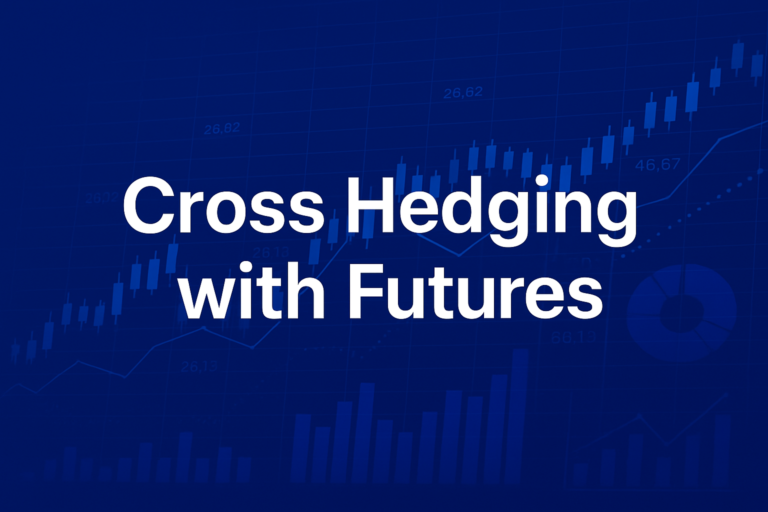Professional finance illustration representing Cross Hedging with Futures: Minimum Variance Hedge Ratio Explained