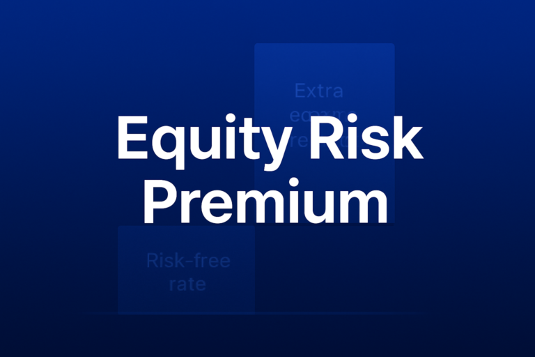 Professional finance illustration representing Equity Risk Premium: Definition, Estimation, and the Puzzle