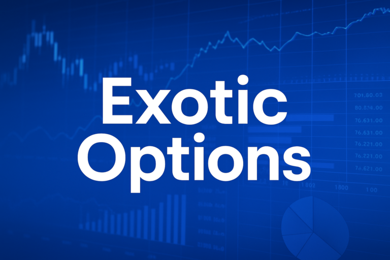 Professional finance illustration representing Exotic Options: Types, Pricing, and How They Differ from Vanilla Options