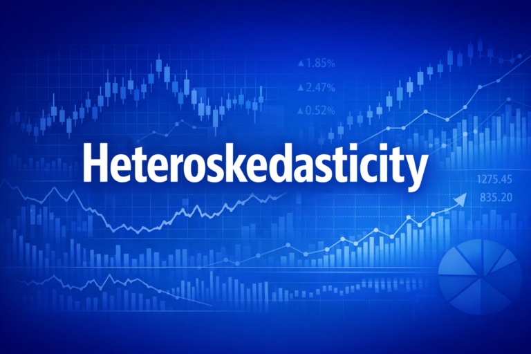 Professional finance illustration representing Heteroskedasticity: Detection, Consequences & Robust Standard Errors