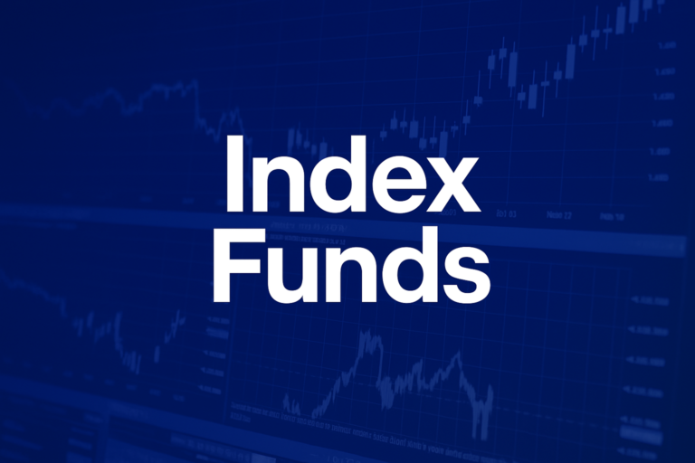 Professional finance illustration representing Index Funds: Passive Investing Explained