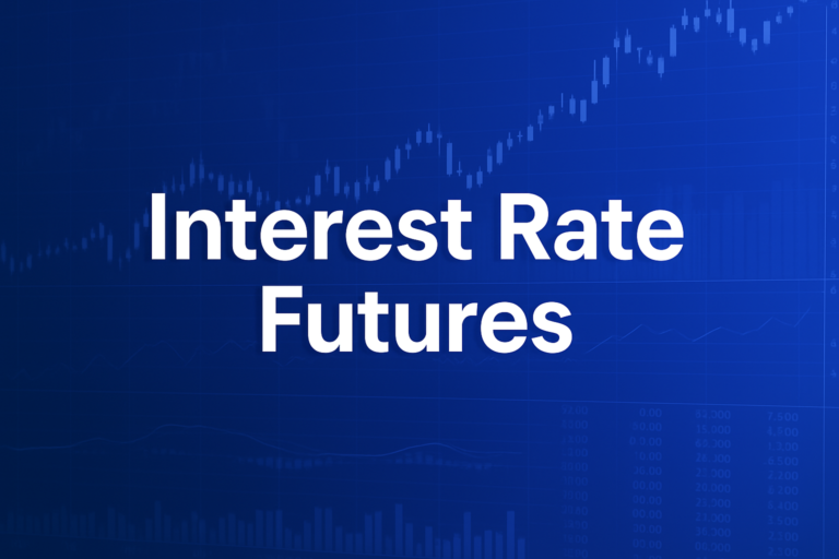 Professional finance illustration representing Interest Rate Futures: Treasury Bonds, SOFR, and Duration-Based Hedging