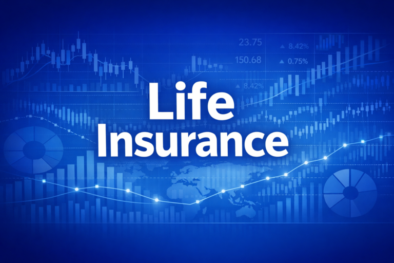 Professional finance illustration representing Life Insurance: Types, Needs Analysis & How Much Coverage You Need