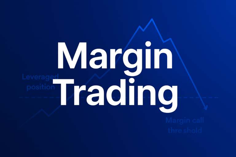 Professional finance illustration representing Margin Trading: How It Works, Margin Calls, and Real Risk Examples