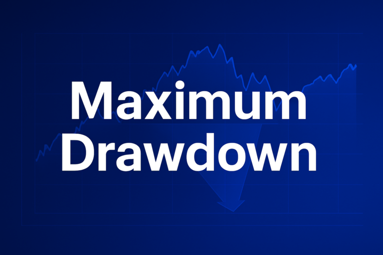 Professional finance illustration representing Maximum Drawdown: What It Is, How to Calculate It, and Why It Matters