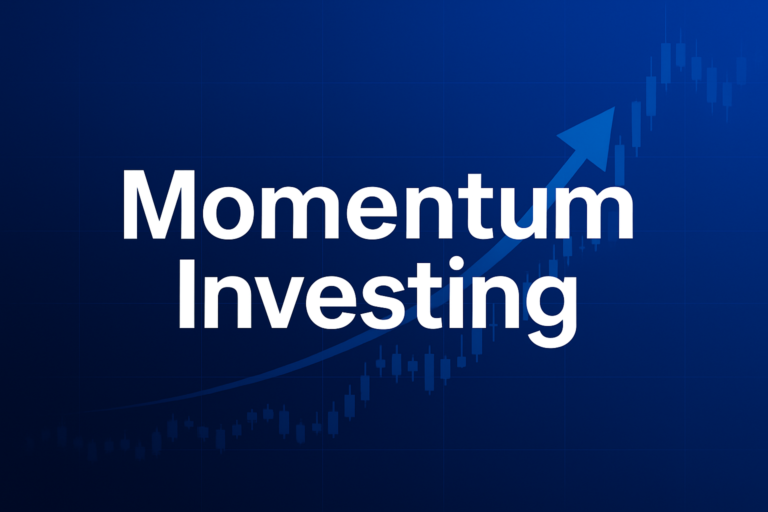 Professional finance illustration representing Momentum Investing: How Past Winners Keep Winning