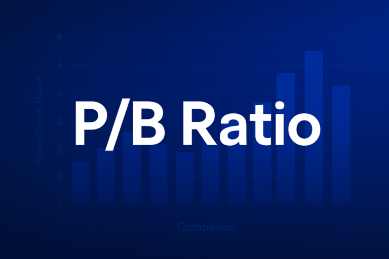 Professional finance illustration representing P/B Ratio: Price-to-Book Ratio Explained