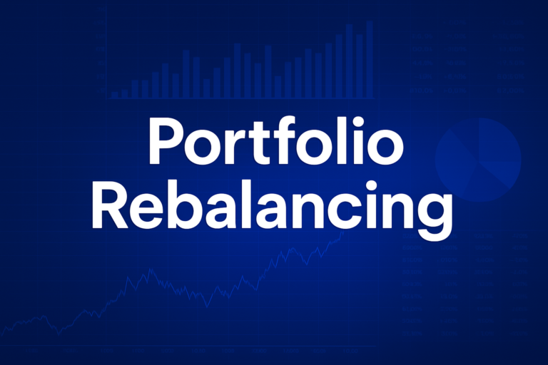 Professional finance illustration representing Portfolio Rebalancing: Strategies, Costs, and Best Practices