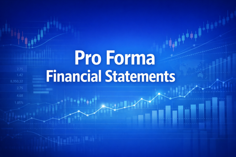 Professional finance illustration representing Pro Forma Financial Statements: Percent-of-Sales Method, EFN & Growth Rate Formulas