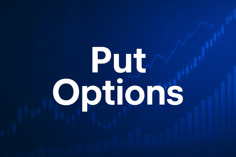 Professional finance illustration representing Put Options: Buying and Selling Puts Explained