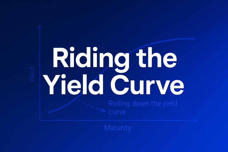 Professional finance illustration representing Riding the Yield Curve: Strategies and Examples