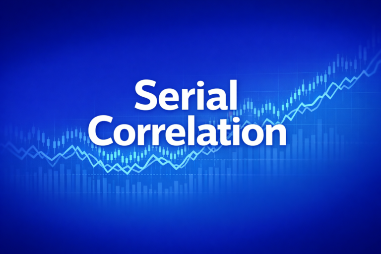 Professional finance illustration representing Serial Correlation: Durbin-Watson Test, HAC Standard Errors & FGLS