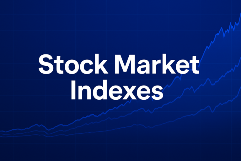 Professional finance illustration representing Stock Market Indexes: How Indexes Work