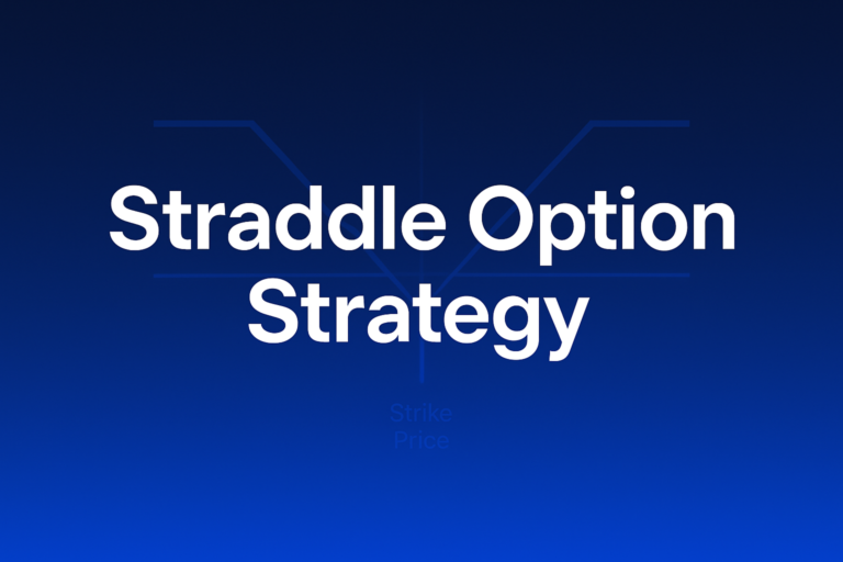 Professional finance illustration representing Straddle Option Strategy: Long & Short Straddles