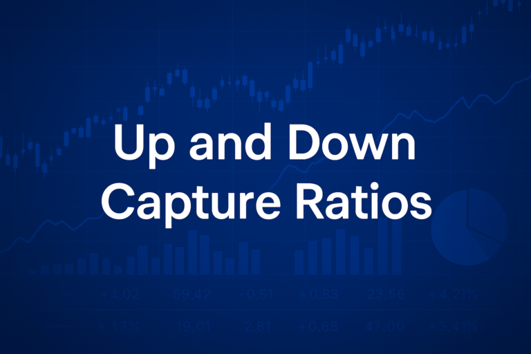 Professional finance illustration representing Up and Down Capture Ratios: Formula, Interpretation, and Examples