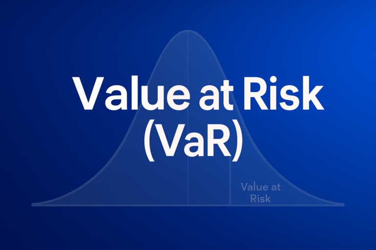 Professional finance illustration representing Value at Risk (VaR): Formula, Methods, and Examples