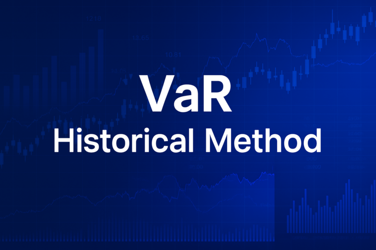Professional finance illustration representing VaR Historical Method: How It Works