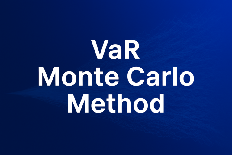 Professional finance illustration representing VaR Monte Carlo Method: Simulation-Based Risk Analysis