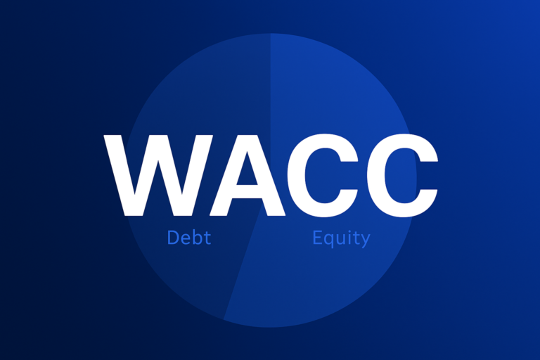 Professional finance illustration representing WACC: Weighted Average Cost of Capital Explained