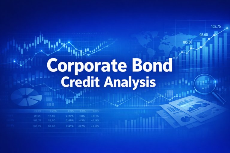 Professional finance illustration representing Corporate Bond Credit Analysis: How to Evaluate Creditworthiness