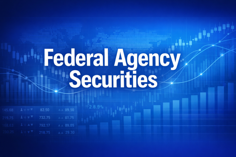 Professional finance illustration representing Federal Agency Securities: GSEs, Ginnie Mae, and Agency Debt Explained