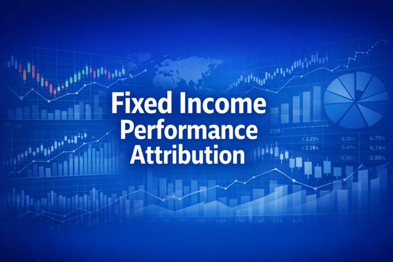 Professional finance illustration representing Fixed Income Performance Attribution: Decomposing Bond Returns