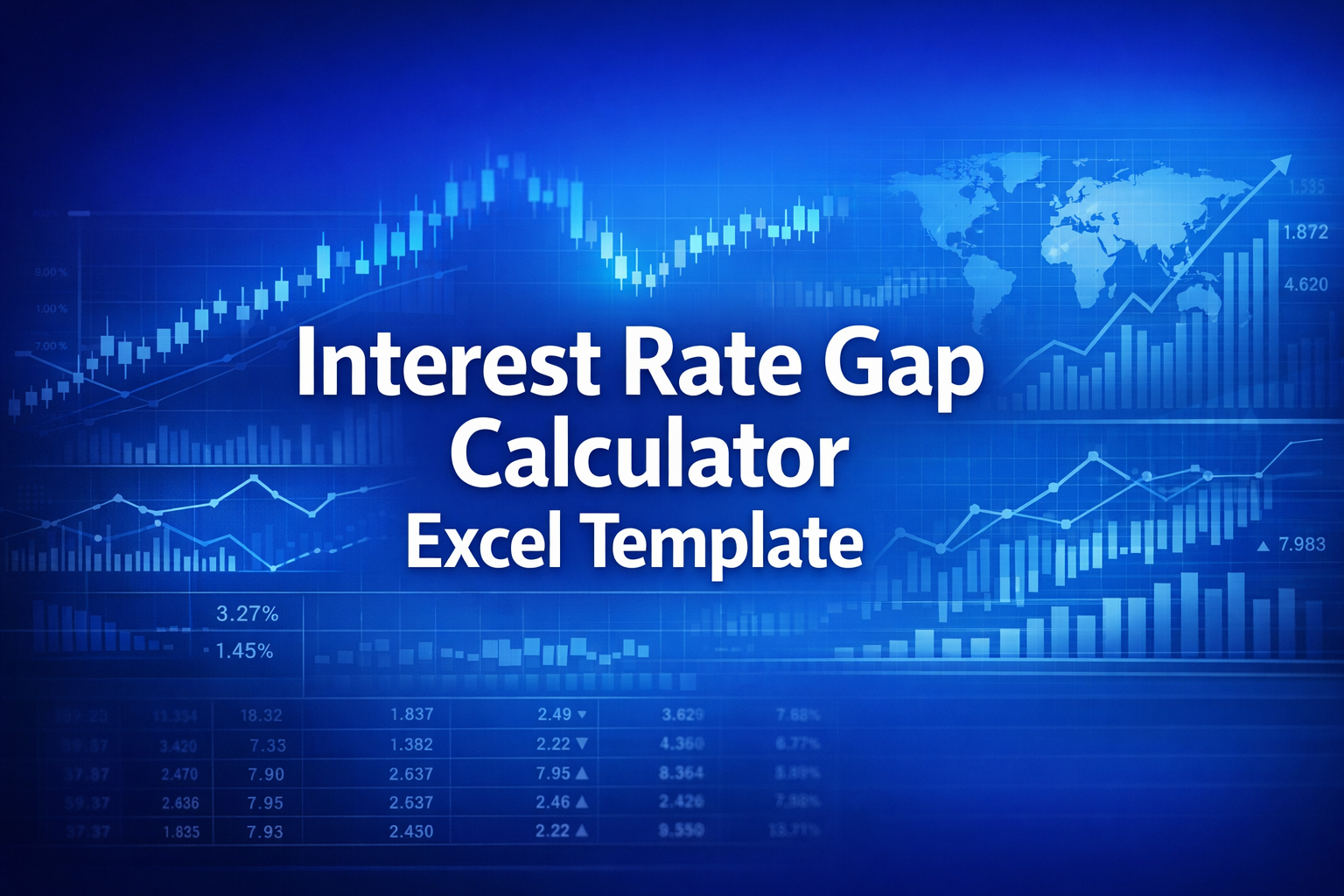 Interest Rate Gap Calculator Excel Template - Free Download