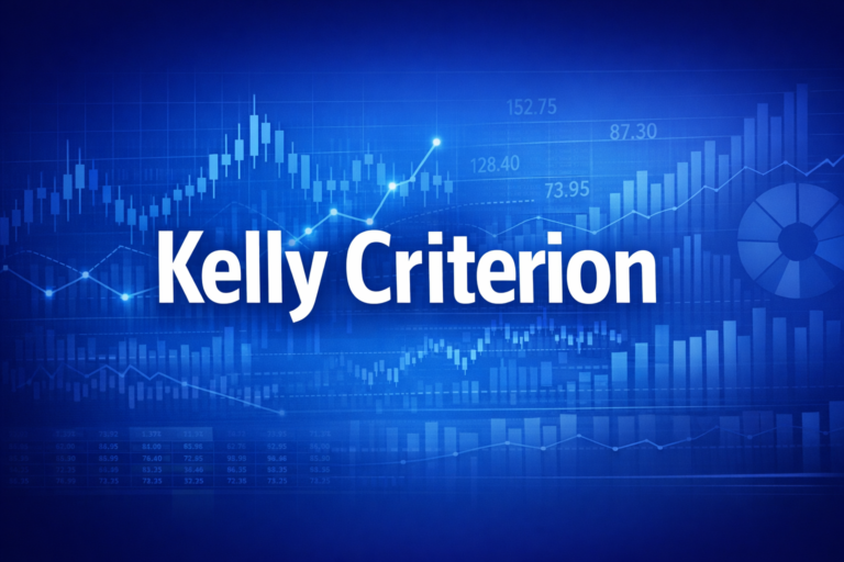 Professional finance illustration representing Kelly Criterion: Optimal Position Sizing for Traders