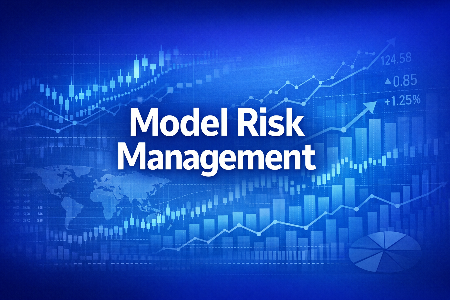 Professional finance illustration representing Model Risk Management: Validation, Governance & SR 11-7
