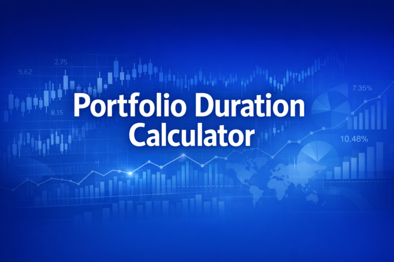 Professional finance illustration representing Portfolio Duration Calculator