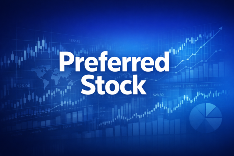 Professional finance illustration representing Preferred Stock: Features, Yields & Valuation