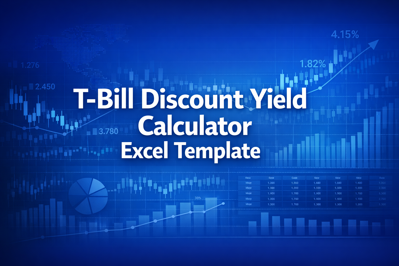 T-Bill Discount Calculator Excel Template - Free Download