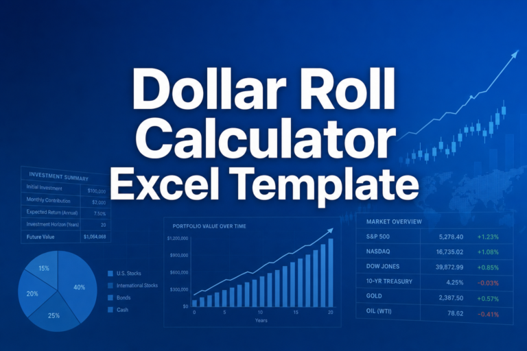 Calculation Model Excel Free Financial Models & Excel Templates | Ryan O'Connell Finance