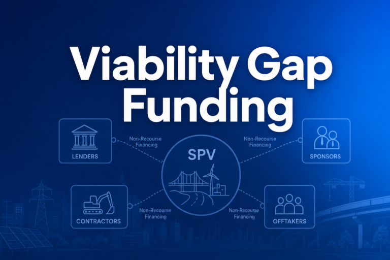 Professional finance illustration representing Viability Gap Funding: Public-Sector Support in Project Finance