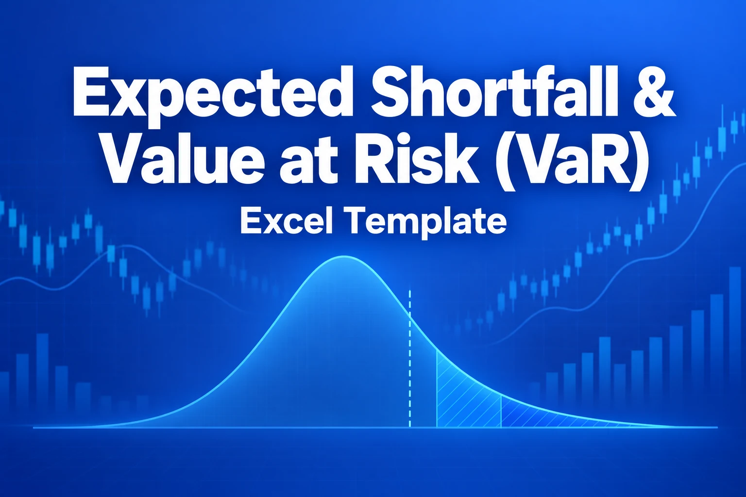 Expected Shortfall & Value at Risk (VaR) — Excel Template