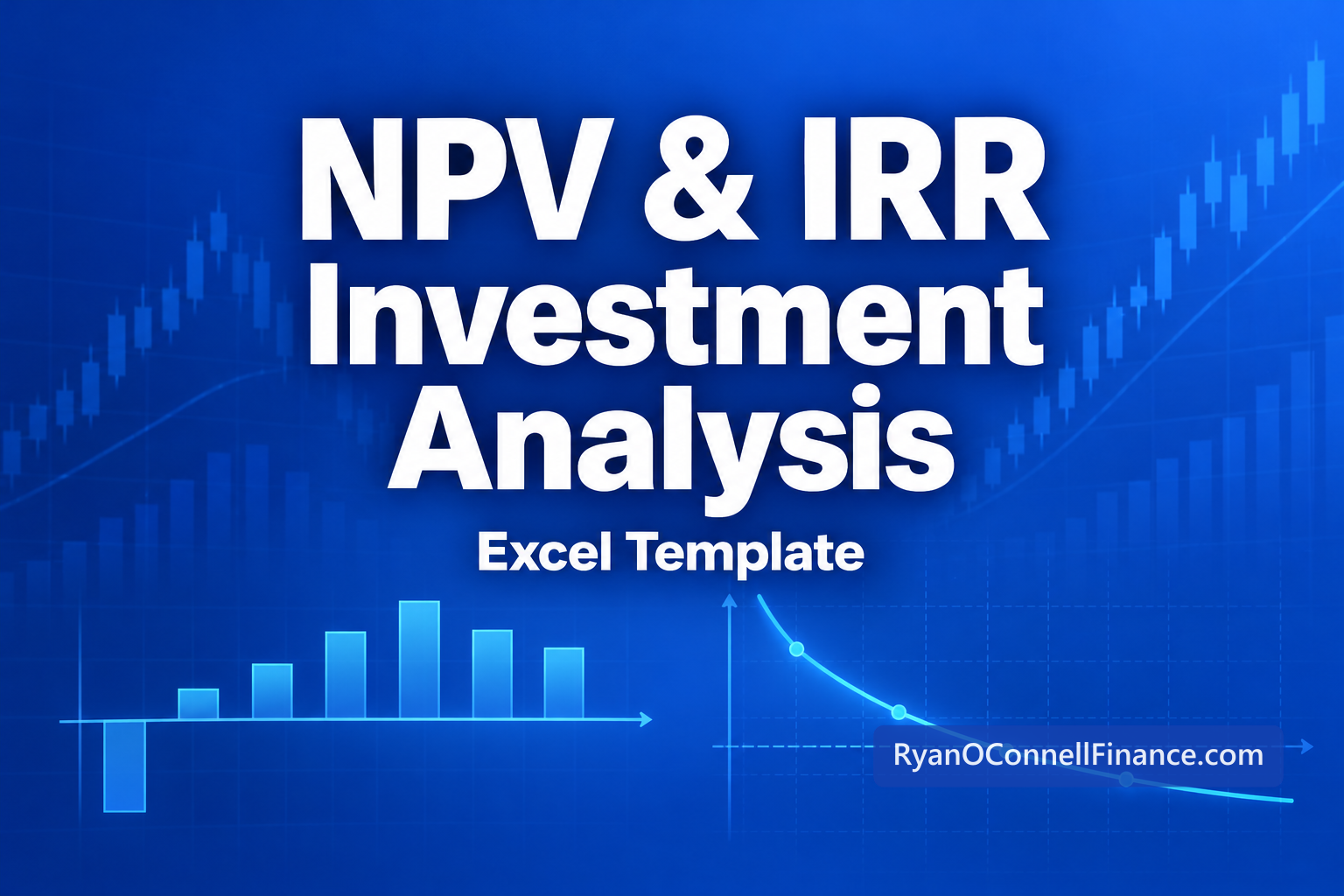 NPV & IRR Investment Analysis — Excel Template