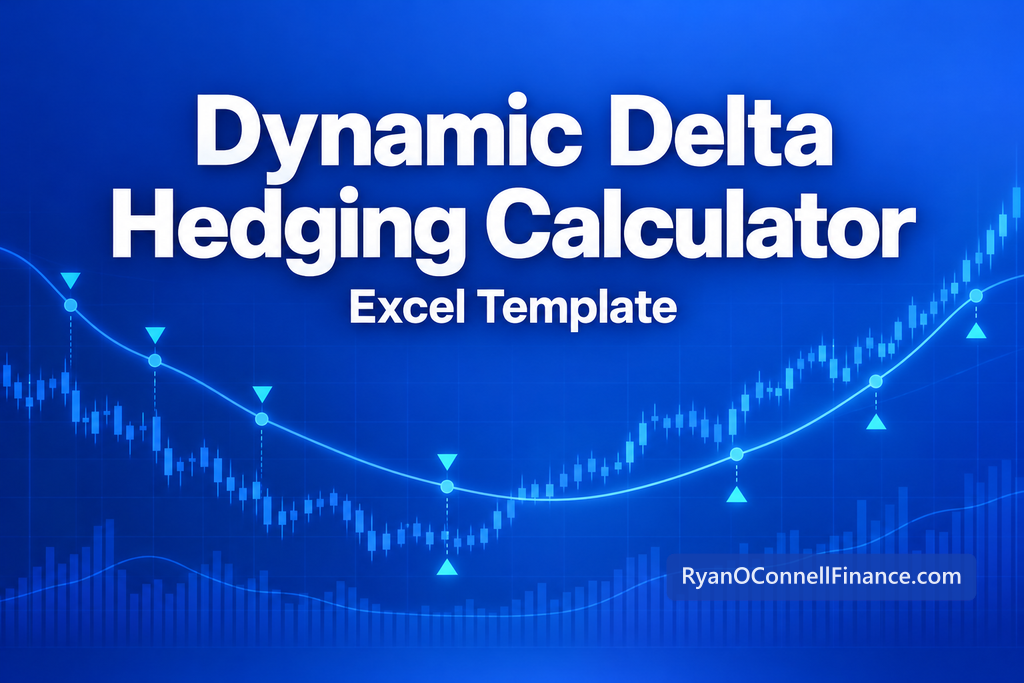 Dynamic Delta Hedging Calculator — Excel Template