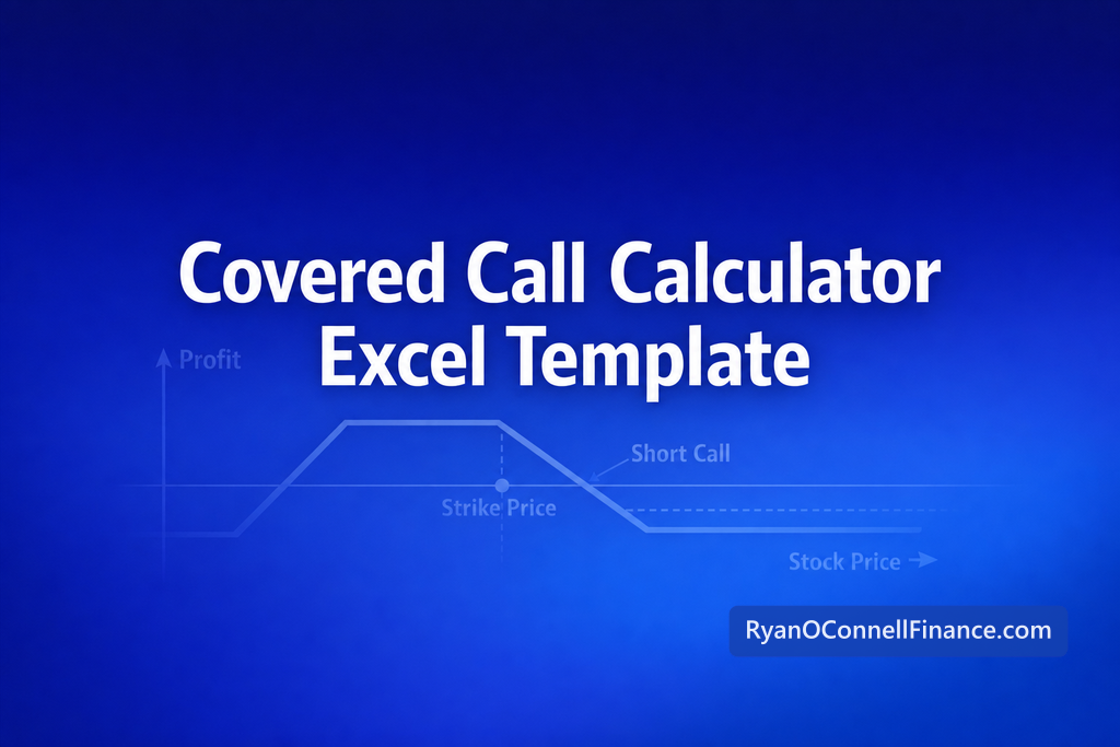 Covered Call Calculator Excel Template cover
